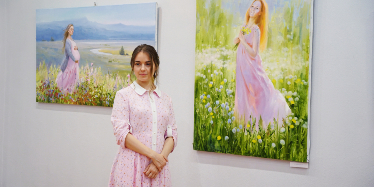 «Краски жизни»: новая выставка Татьяны Дердей в помощь двухлетней малышке открылась в николаевской Могилянке (ФОТО, ВИДЕО)