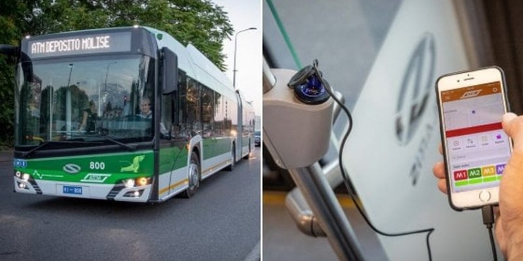В итальянском Милане начнут курсировать троллейбусы, в которых можно подзарядить смартфон (ФОТО)
