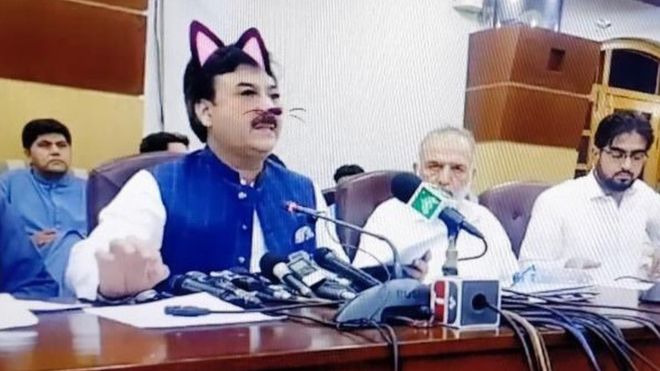 Пакистанский политик случайно превратился в кота (ФОТО) 3