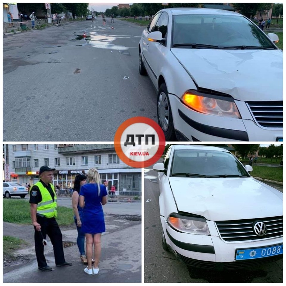 Опять трагедия по вине полицейских! В Конотопе машина начальника полиции  сбила ребенка (ФОТО и ВИДЕО) | Inshe.tv