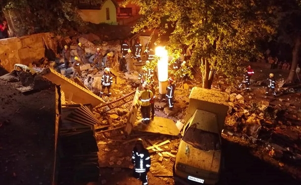 В центре Киева прогремел мощный взрыв (ФОТО, ВИДЕО)