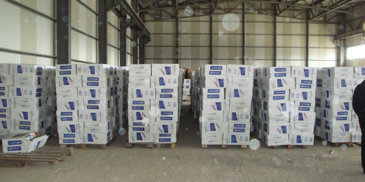 Николаевская таможня обнаружила 450 тонн контрабандных сигарет (ФОТО)