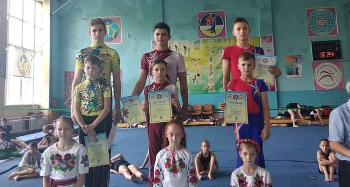 Юные акробаты из Николаева стали призерами Чемпионата Украины (ФОТО)