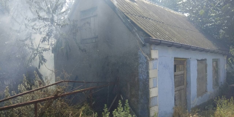 За минувшие сутки на Николаевщине горело два жилых дома и хозпостройка (ФОТО)