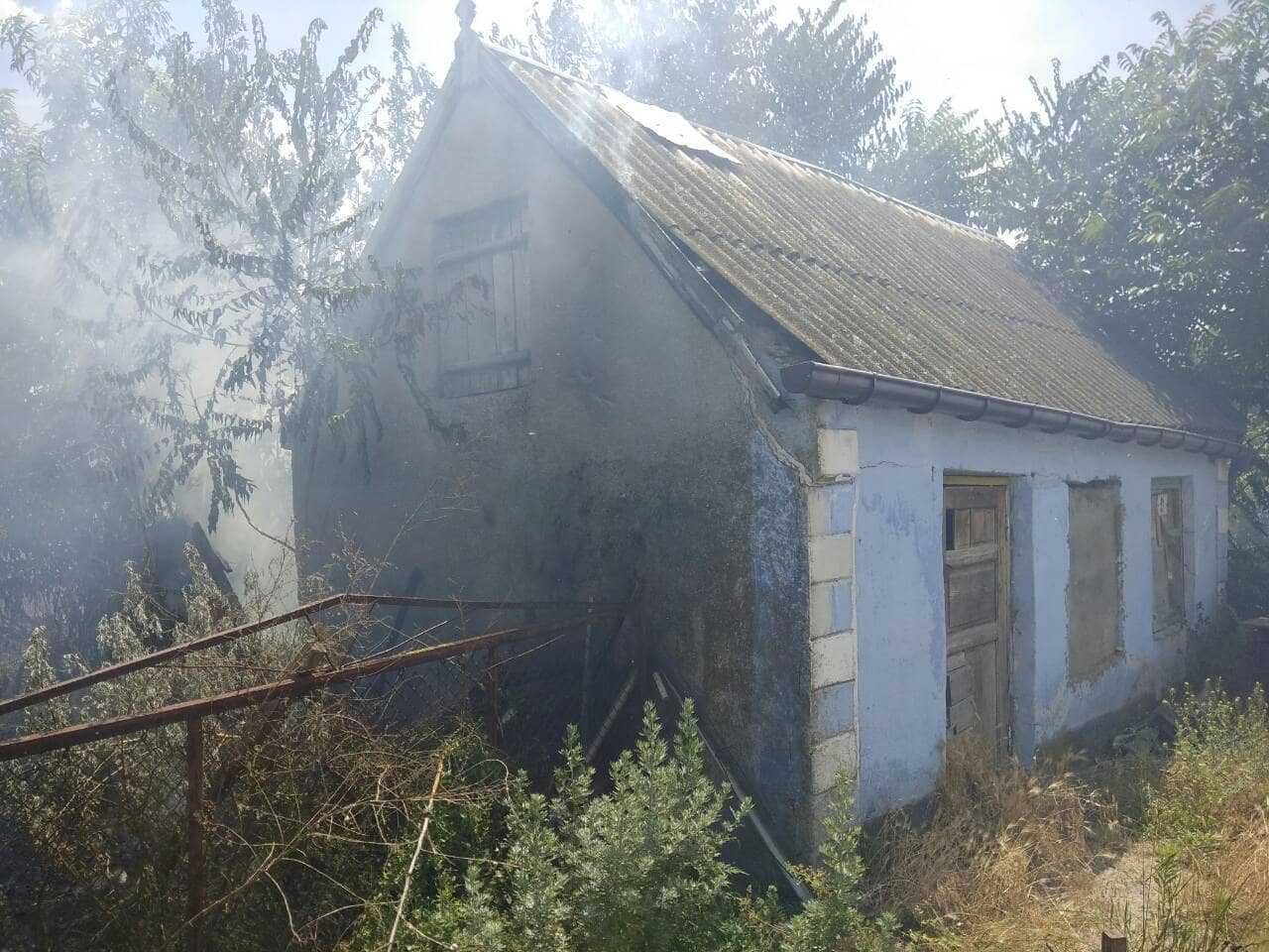 За минувшие сутки на Николаевщине горело два жилых дома и хозпостройка (ФОТО)