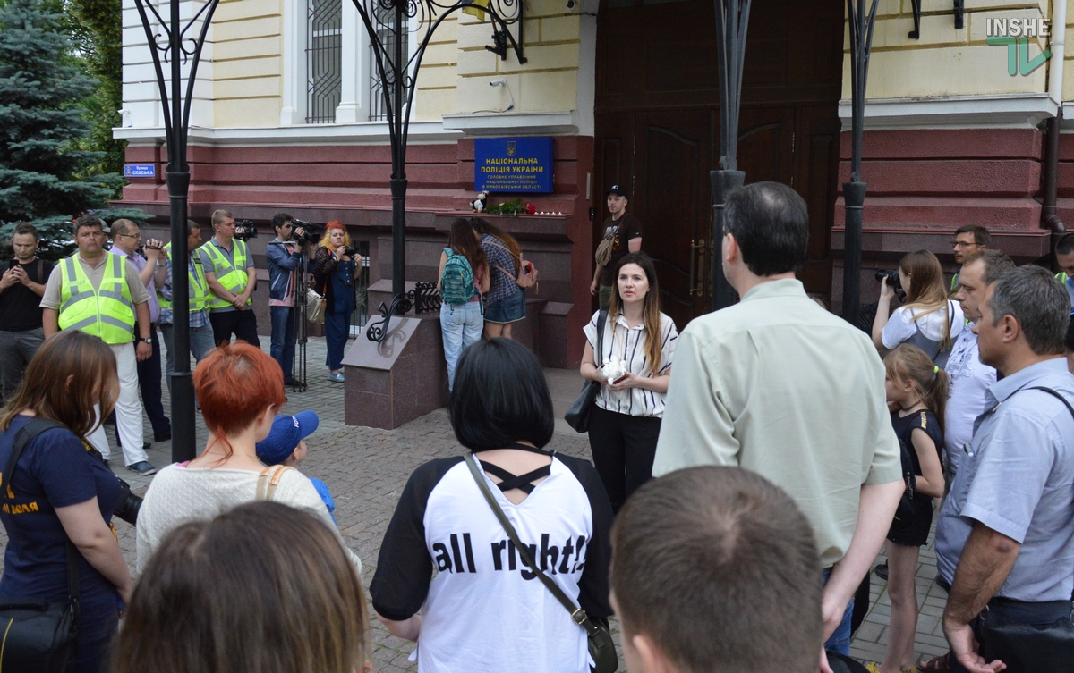 “Безнаказанность убивает”: Николаев присоединился к акции в память о мальчике, которого подстрелили полицейские (ВИДЕО, ФОТО)