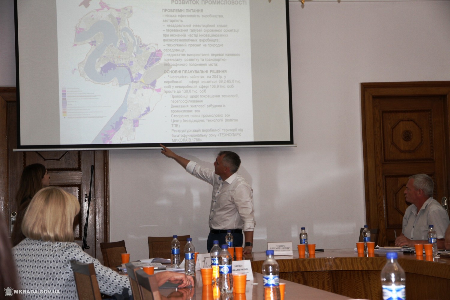 В горсовете презентовали эскиз обновленного Генерального плана города Николаева (ФОТО)