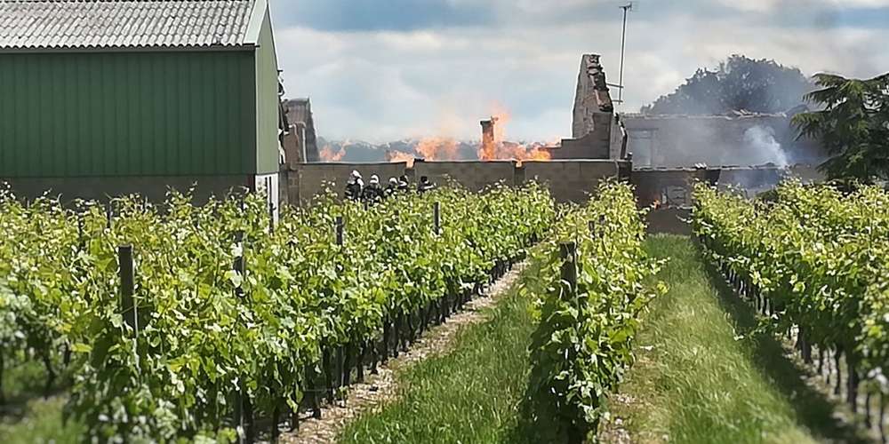 Во Франции пожар уничтожил 250 тысяч литров коньяка 1