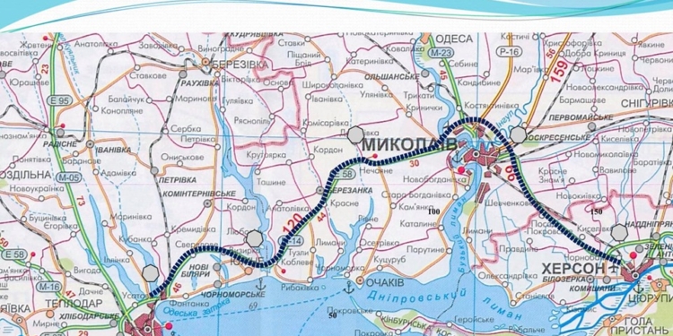 Новый мост через Южный Буг вошел в проект бетонной дороги между Одессой и Херсоном