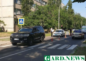 В Южноукраинске на пешеходном переходе сбили мужчину (ФОТО)