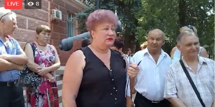 В Николаеве уволенные работники ГП «НСЗ» требовали компенсации за долги по зарплате (ВИДЕО)