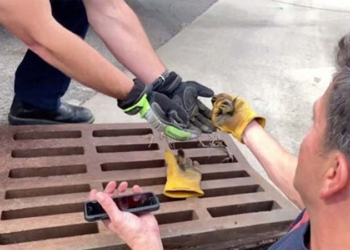 Видеоролик помог пожарным спасти утят (ВИДЕО)