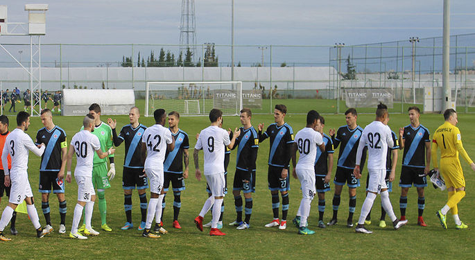 МФК «Николаев» крупно уступил донецкому «Олимпику» в товарищеском матче