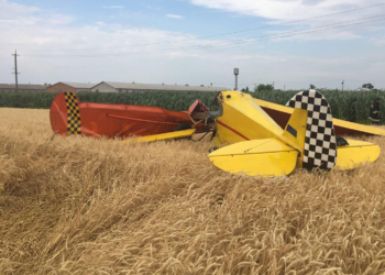 На Полтавщине разбился легкомоторный самолет, есть жертвы