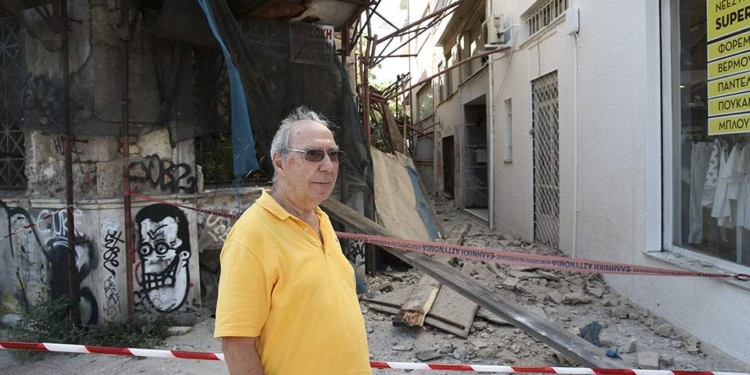 Землетрясение в Афинах – разрушены здания, четверо пострадавших (ФОТО, ВИДЕО)