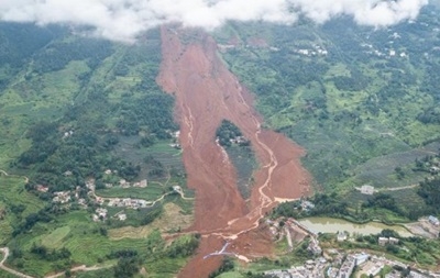 При оползне в Китае погибли 29 человек