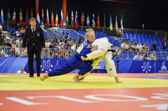 Николаевская дзюдоистка Антыкало принесла Украине первую медаль Универсиады в Неаполе (ФОТО)