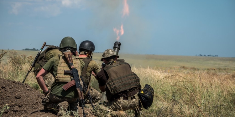 В ООС прошли минометные соревнования (ФОТО)