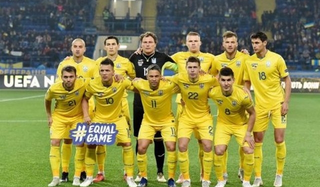 Сборная Украины сохранила место в Топ-25 рейтинга ФИФА