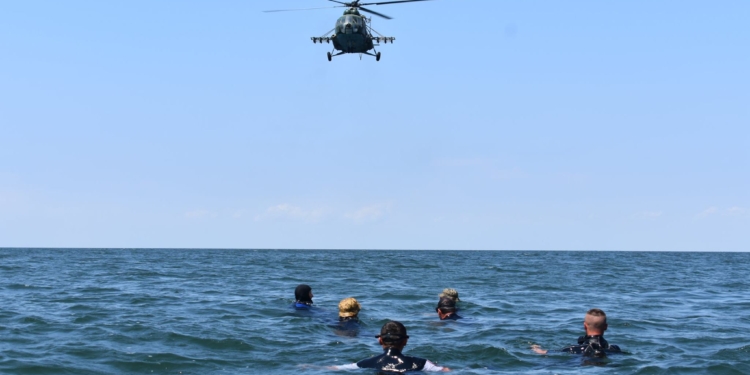 Очаковские «морские котики» показали, как проходят учения Sea Breeze (ФОТО)