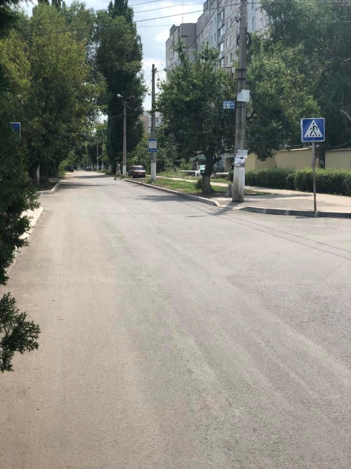 В микрорайоне Кульбакино отремонтировали дорогу на улице Знаменской (ФОТО) 1