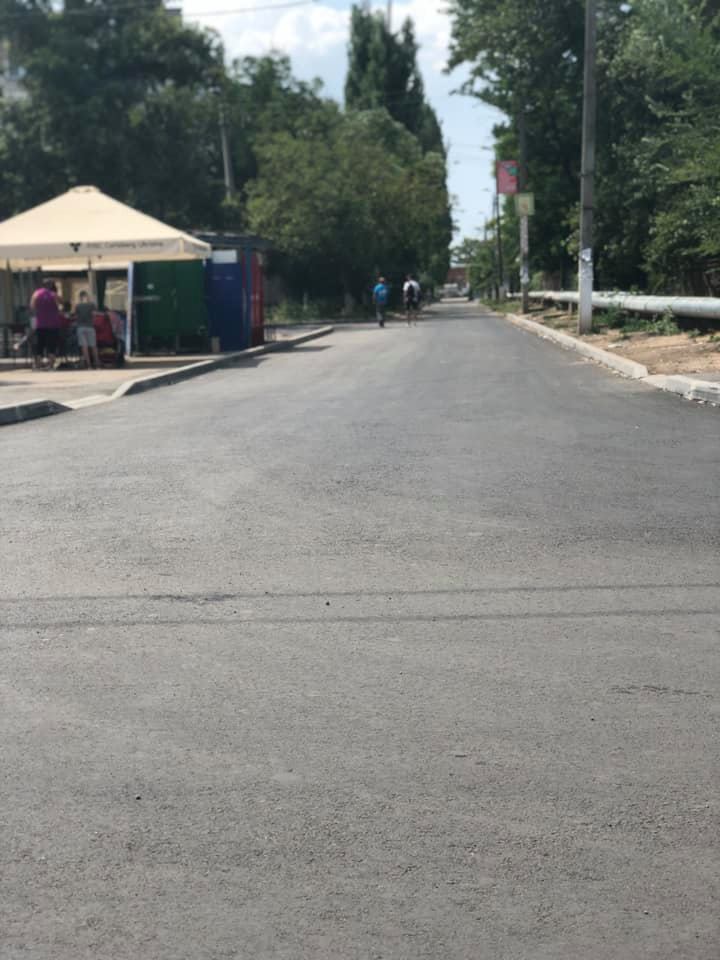 В микрорайоне Кульбакино отремонтировали дорогу на улице Знаменской (ФОТО) 5
