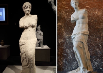 Новая классика: работы великих мастеров воссоздали с помощью Лего