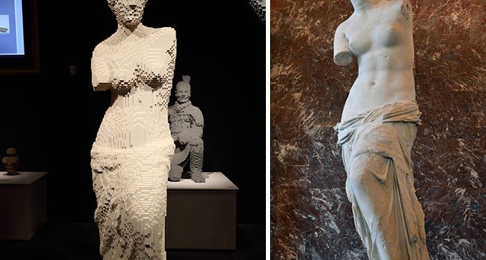 Новая классика: работы великих мастеров воссоздали с помощью Лего