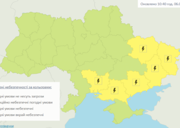 На Николаевщине объявлено штормовое предупреждение