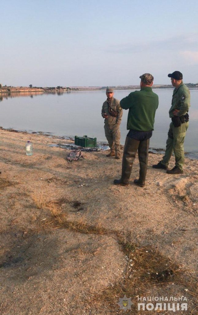 Полицейские поймали в Березанском районе браконьера с незаконным уловом (ФОТО) 1