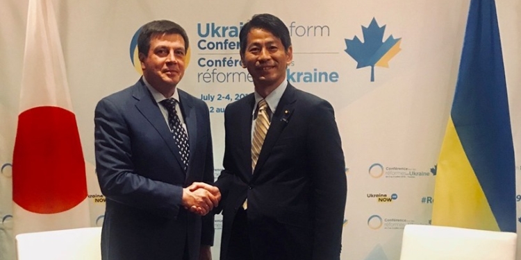 В Торонто вице-премьер-министр Зубко говорил с японским вице-министром о «японском мосте» в Николаеве (ФОТО)