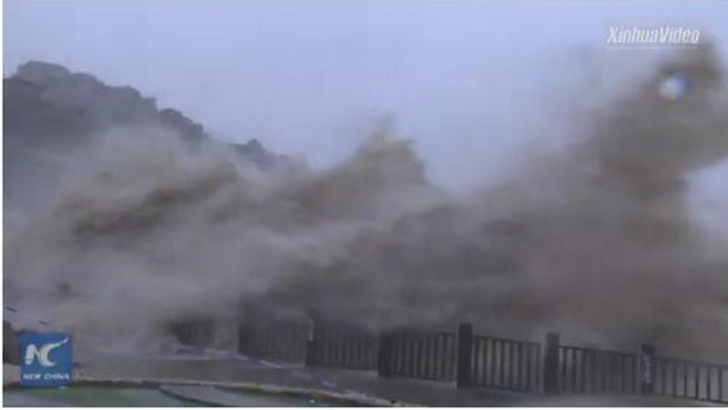 Супертайфун «Лекима» в Китайской Народной Республике унес жизни 28 человек (ВИДЕО) 1