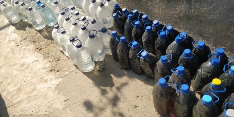 Николаевские налоговики изъяли фальсифицированного алкоголя и сигарет на 0,5 млн.грн. (ФОТО)