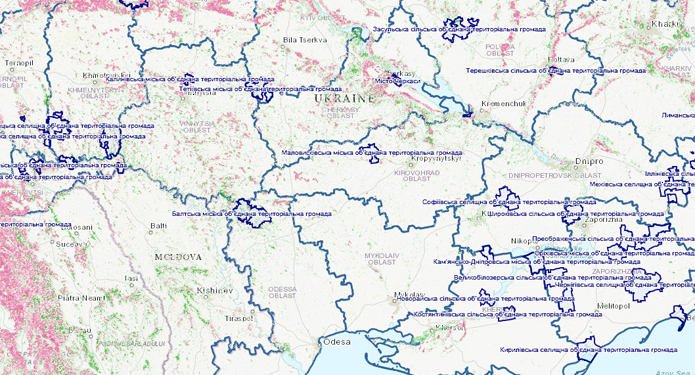 Новый полезный инструмент для общин – запущен первый в Украине портал открытых геоданных