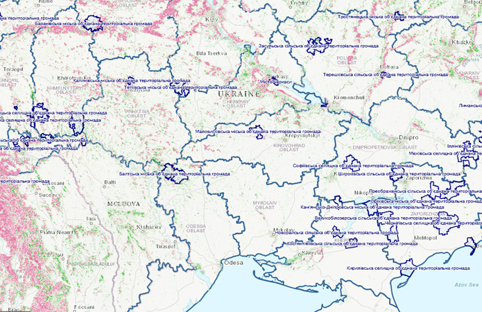 Новый полезный инструмент для общин – запущен первый в Украине портал открытых геоданных 1