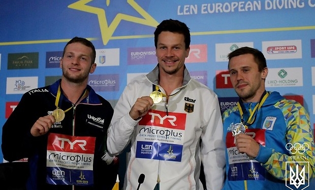 Олег Колодий из Николаева стал вице-чемпионом Европы по прыжкам в воду (ФОТО)