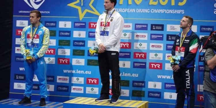 Николаевец Колодий выиграл серебро Чемпионата Европы по прыжкам в воду