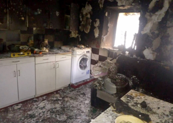На пожаре в Новоодесском районе погиб мужчина – его жена в состоянии средней тяжести в больнице (ФОТО)