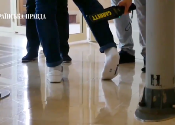 В Трускавце перед приездом Зеленского разули “слуг народа” (ВИДЕО)