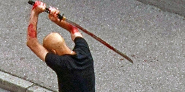 В Германии эмигрант мечом зарубил на улице мужчину