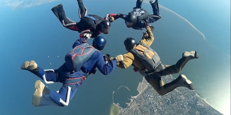 Лучшей парашютной командой Сил спецопераций стали очаковские «морские котики» (ФОТО)