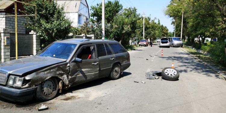 На Николаевщине в ДТП травмировалась женщина и четверо детей