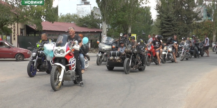 В Коблево прошел фестиваль байкеров (ВИДЕО)
