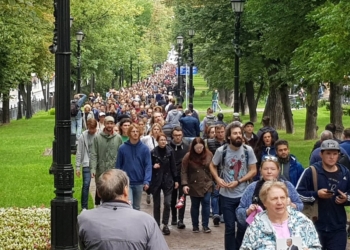 В Москве снова задержания на акции за честные выборы