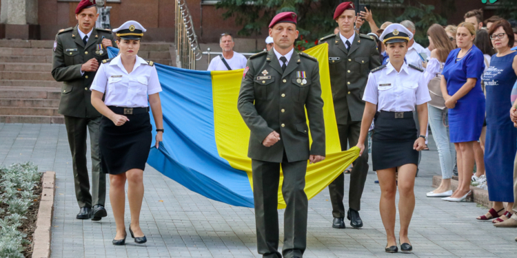 Николаев отметил День государственного флага Украины (ФОТО, ВИДЕО)