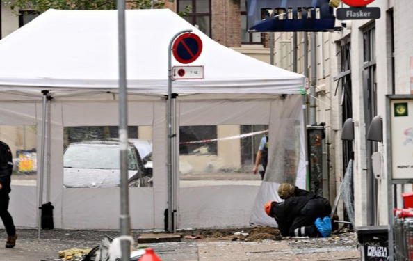 В Дании произошел взрыв возле полицейского участка