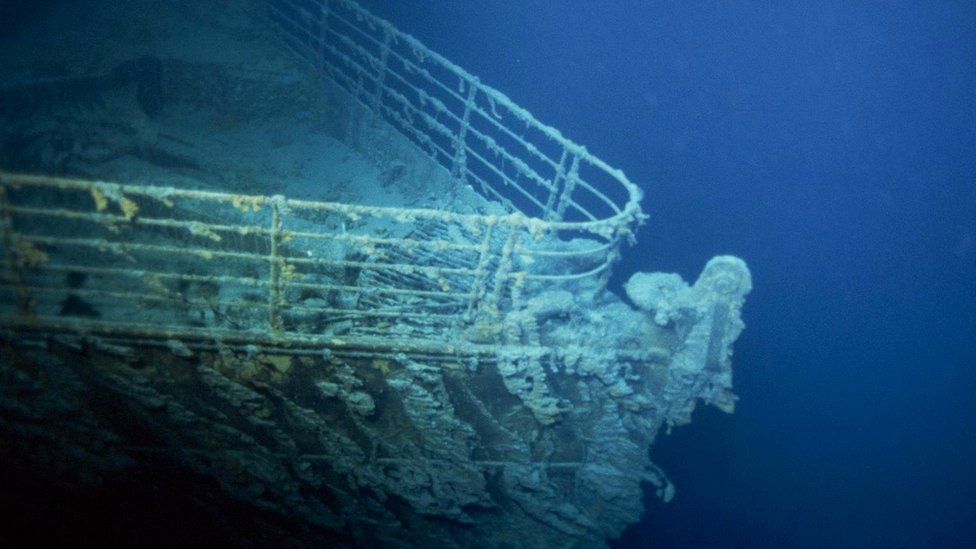 Опубликовано видео затонувшего 107 лет назад "Титаника" 1