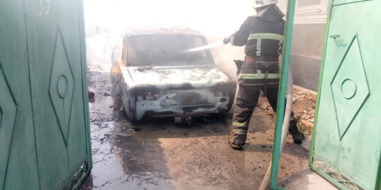 В Вознесенске и Первомайске сгорели три автомобиля (ФОТО)