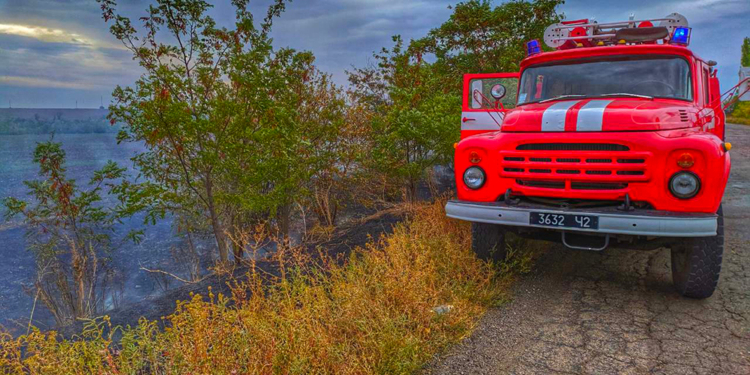 За сутки пожарные Николаевщины потушили 4 пожара в частном секторе и 13 пожаров сухой травы (ФОТО)