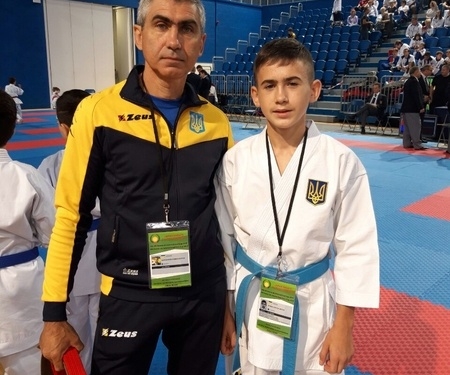 Николаевский каратист Артур Рымбалович выиграл чемпионат мира в Ирландии